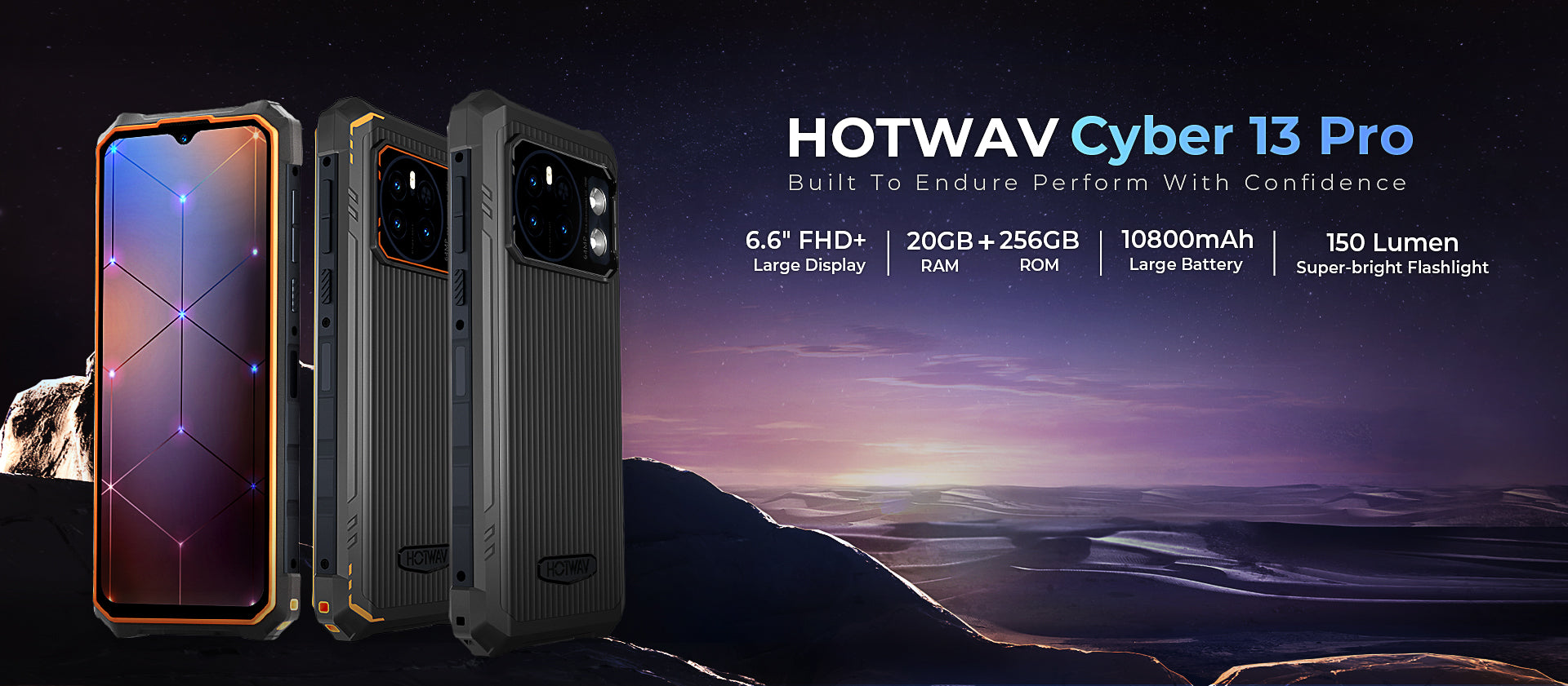 HOTWAV Cyber 13 Pro Rugged Phone